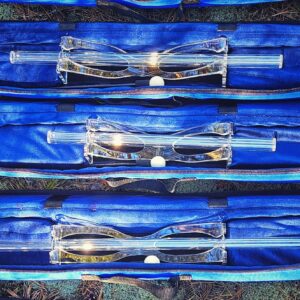 Set of  3pcs. Crystal Monocurati Solfeggio ~ 417 Hz & 528 hz & 639 Hz ~