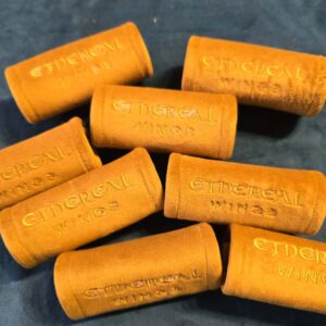 Soft bottom handle for crystal harp