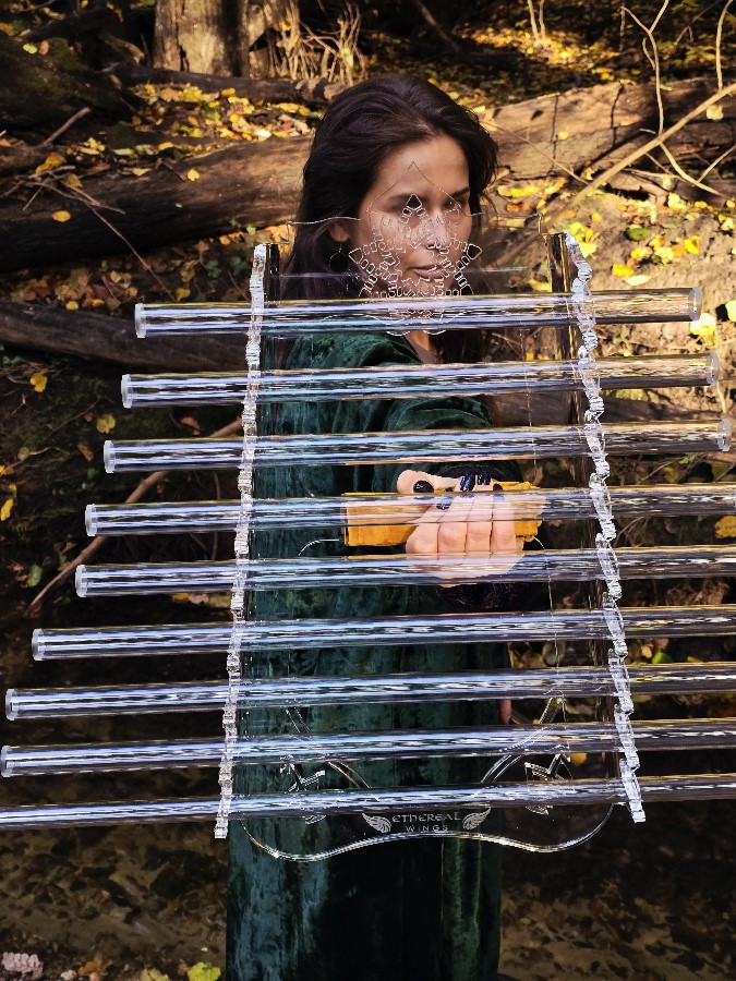 Solfeggio Crystal Harp